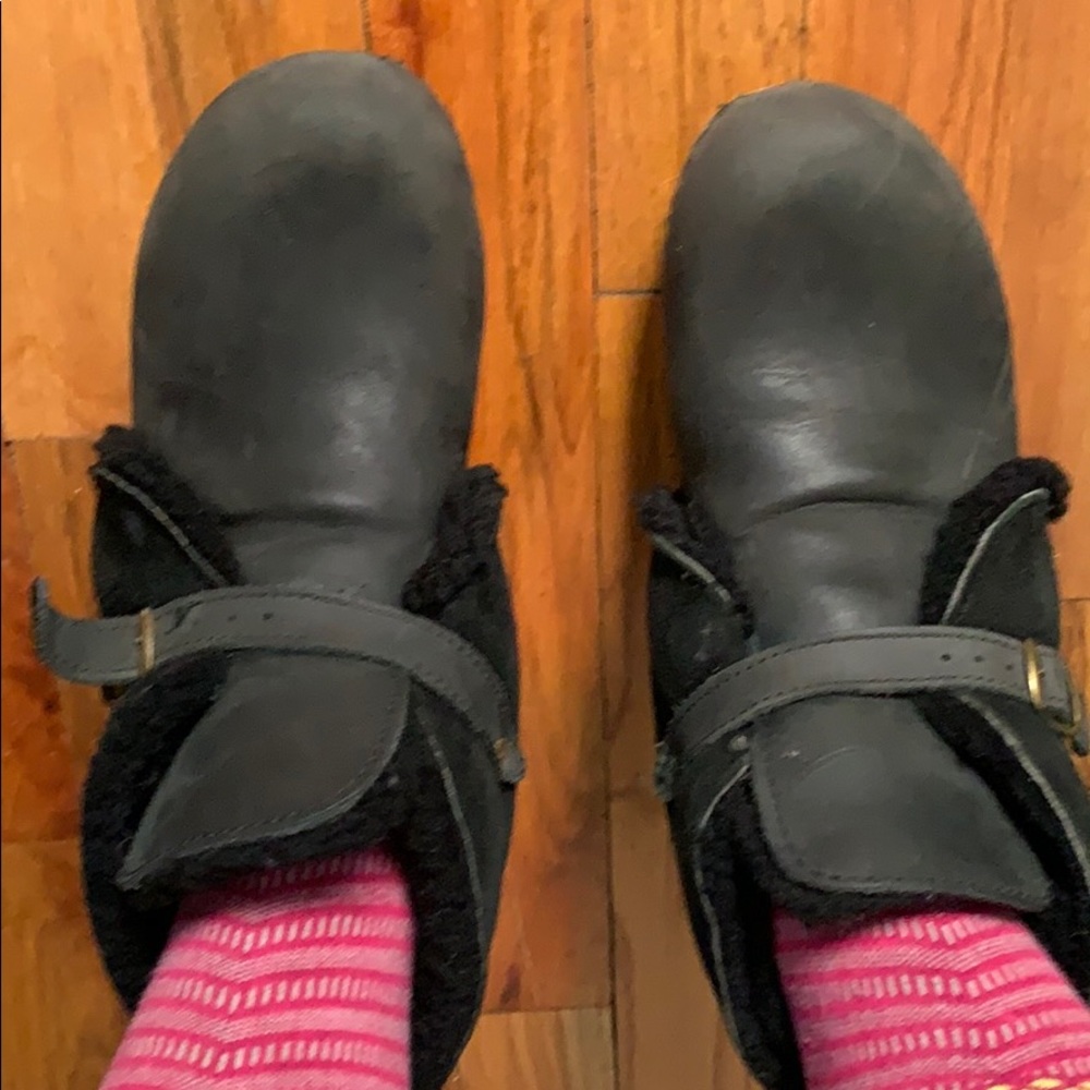 No.6 shearling lined clog boots
